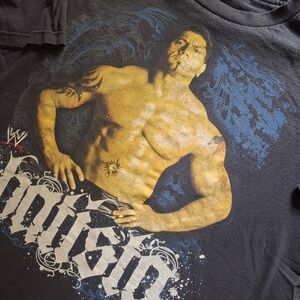 *[[Vintage]]* WWE Batista double print tee.